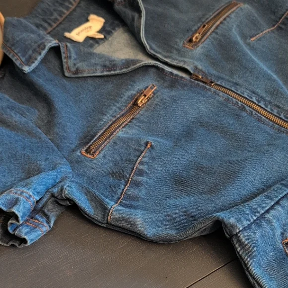 Porridge Anthropologie Blue Denim Maggie JumpSuit - Picture 3 of 10